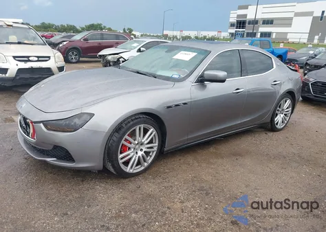2015 Maserati Ghibli from USA, damaged, VIN ZAM57XSA2F1135981